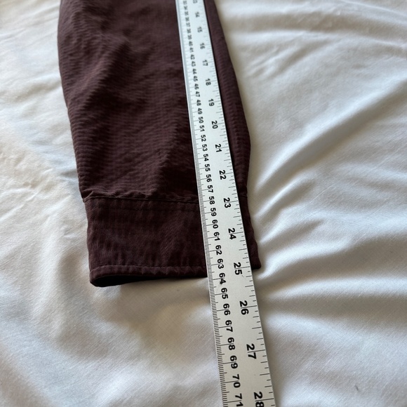 Royal Robbins Men's Medium Modal Button Up Shirt Relaxed Fit Burgundy-Plum - Picture 12 of 15